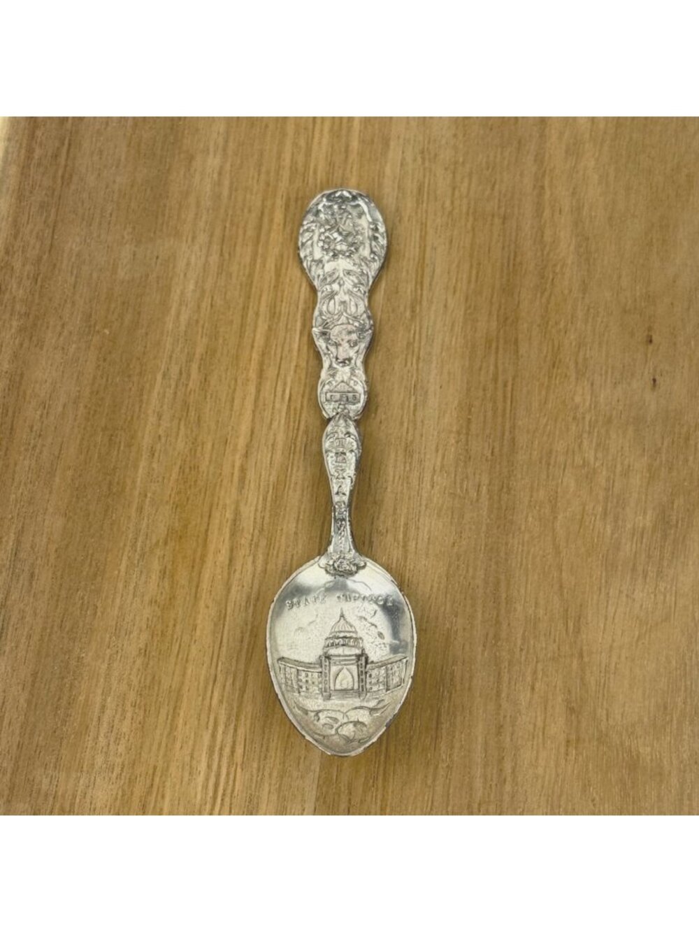 Vintage Texas State Capitol Souvenir Collectible Spoon